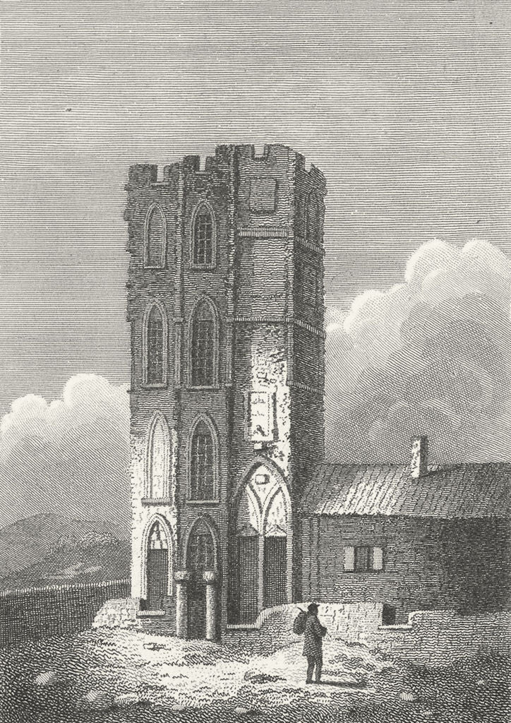SCOTLAND. Portobello Tower 1805 old antique vintage print picture
